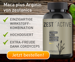 Arginin und Maca mit Citrullin und Cordyceps - von zestonics